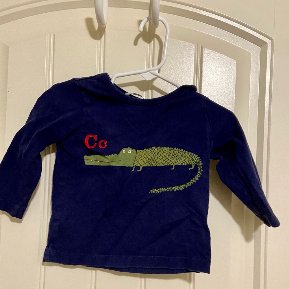Baby Boden crocodile tshirt